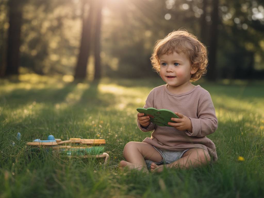 « Comment intégrer la nature dans les jeux intérieurs pour stimuler les sens des tout-petits »
