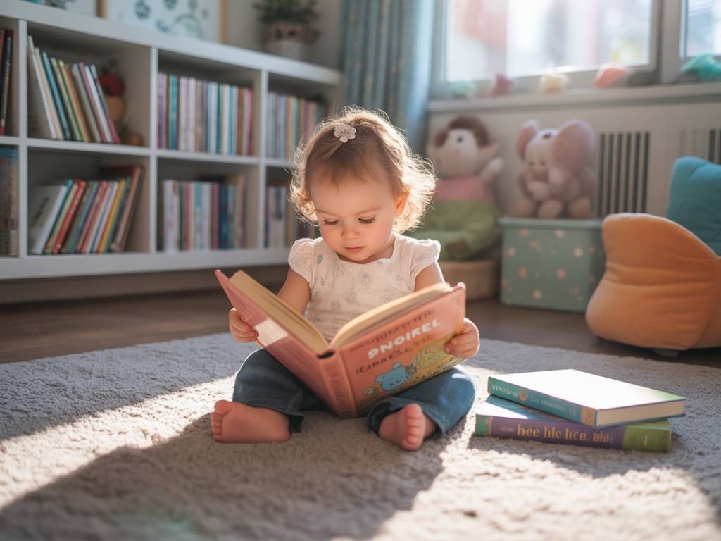 Créer un coin lecture sensoriel pour éveiller l'amour des livres chez les tout-petits
