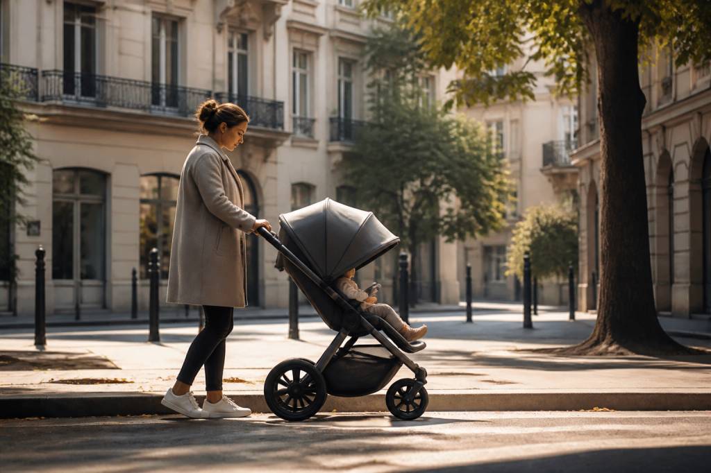 Convertible pushchair guide for parents