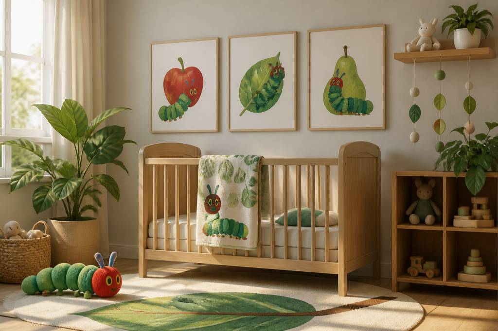 The very hungry caterpillar print ideas for nursery decor