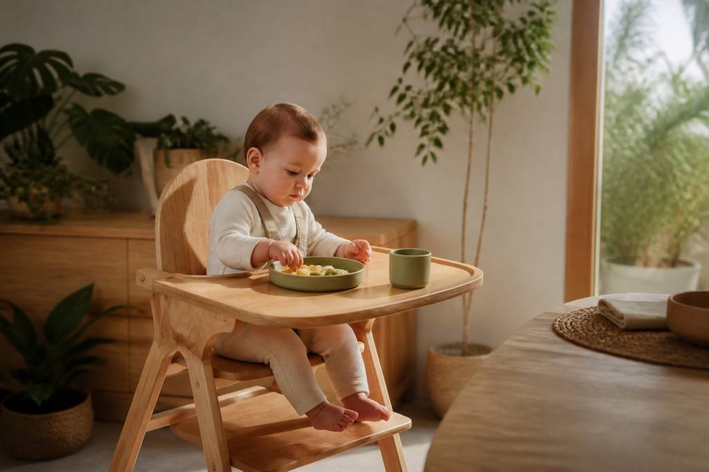 Sustainable high chair guide for eco-friendly families
