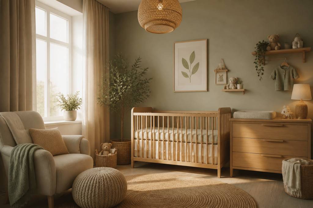 Wallpaper little nursery ideas for a cozy and stylish baby room