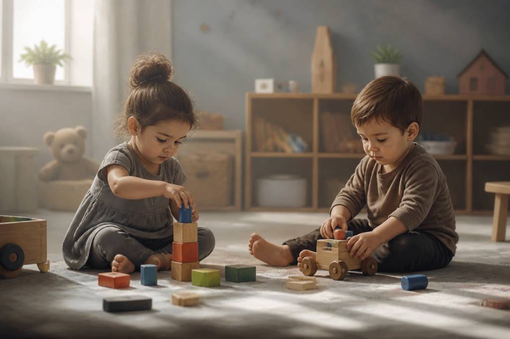 Parallel play age: when it starts and what it means for child development