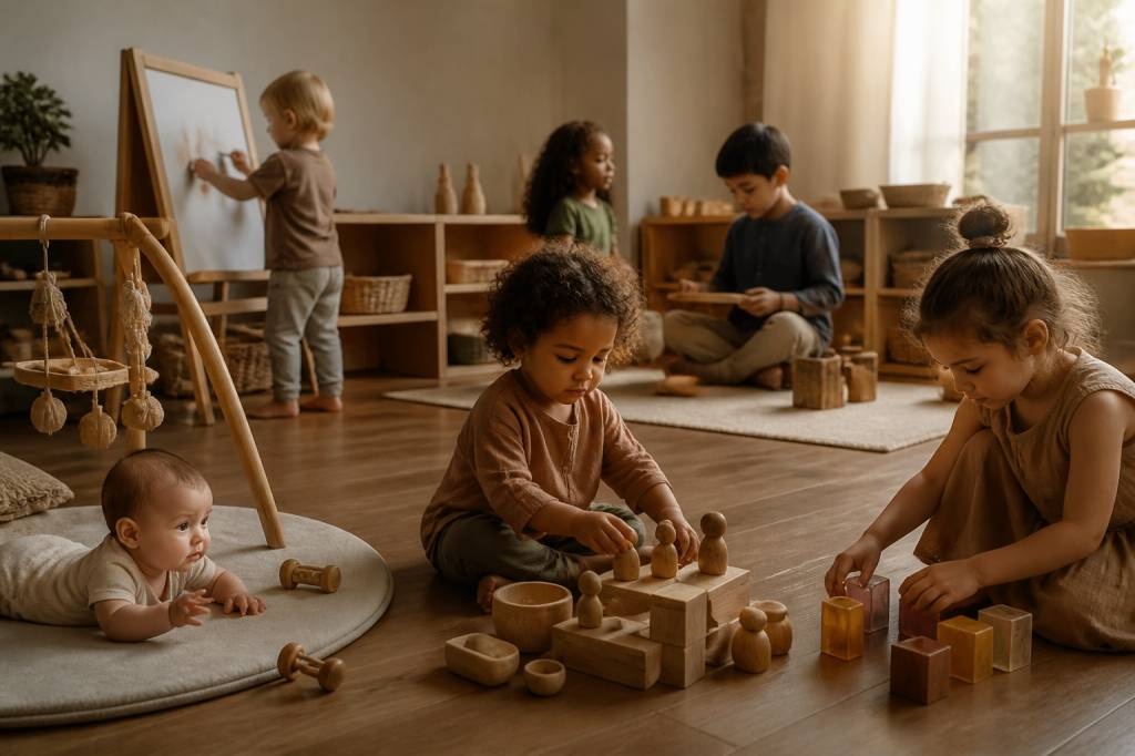 Levels of play: how children learn and grow through play