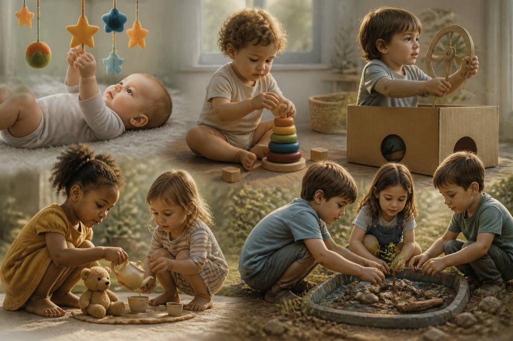Stages of play: understanding how children learn and develop through play