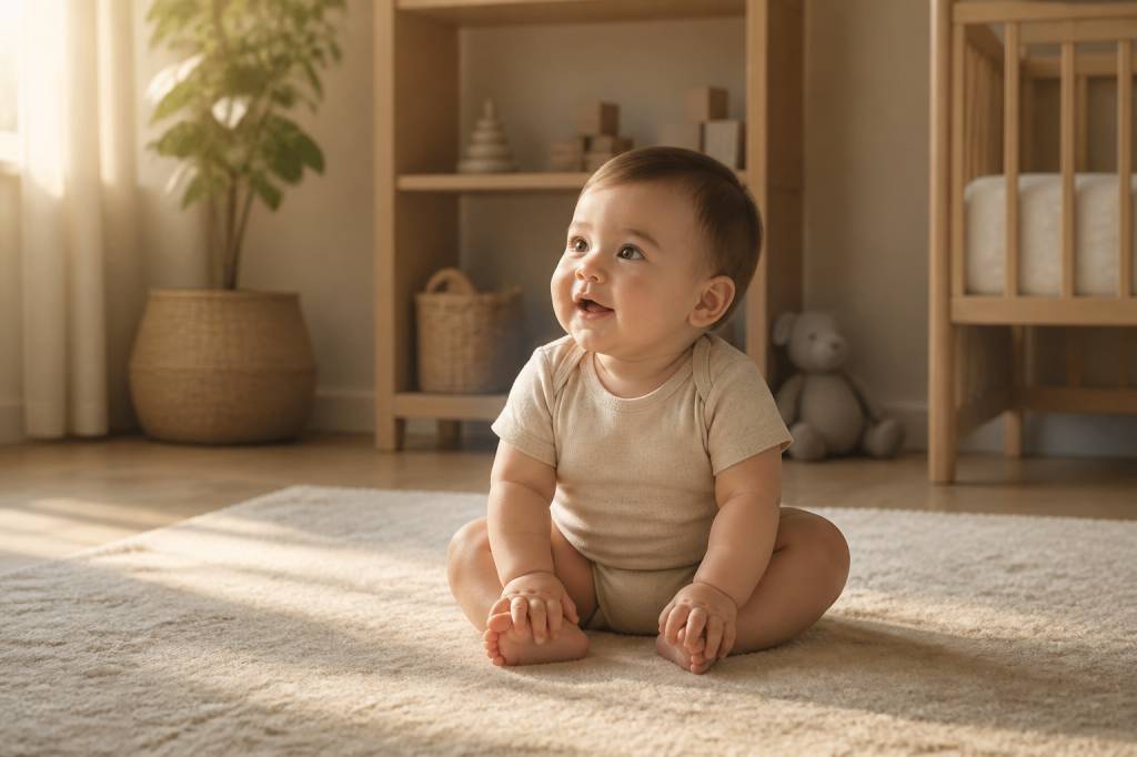 Infant sitting position: when and how babies learn to sit safely